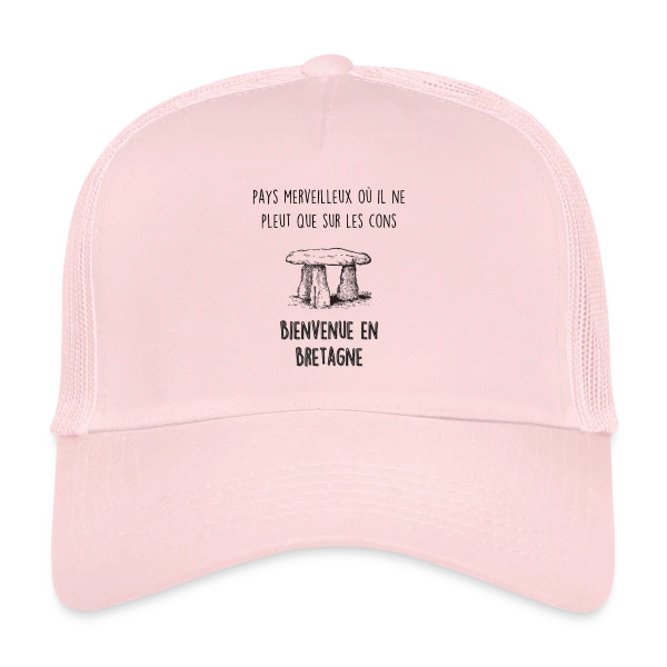 Bretagne Dolmen Humour sur Casquette trucker