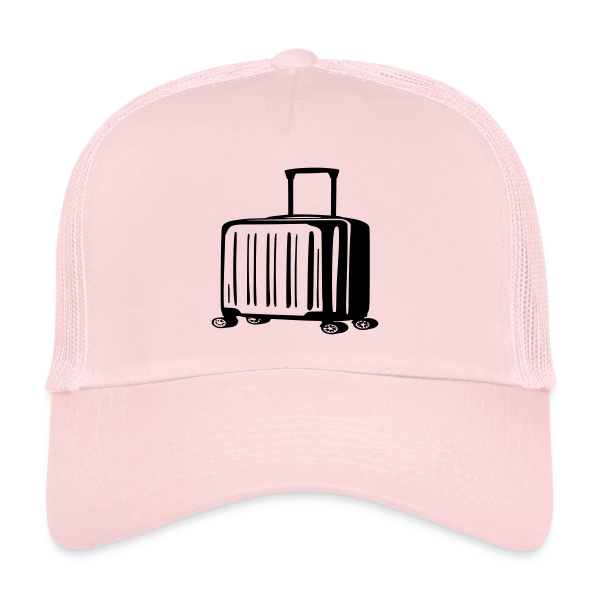 Valise de Voyage Élégante sur Casquette trucker