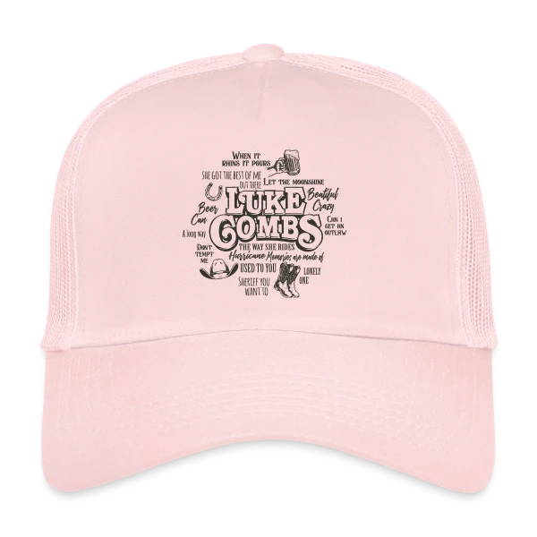 Luke Combs Chansons Country sur Casquette trucker