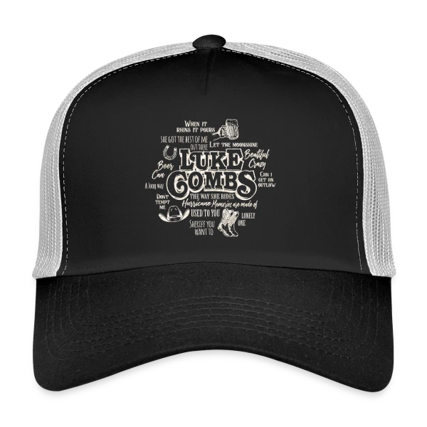 Luke Combs Esprit Country sur Casquette trucker