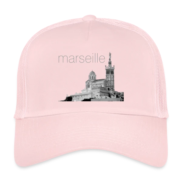 Notre-Dame de la Garde Marseille sur Casquette trucker
