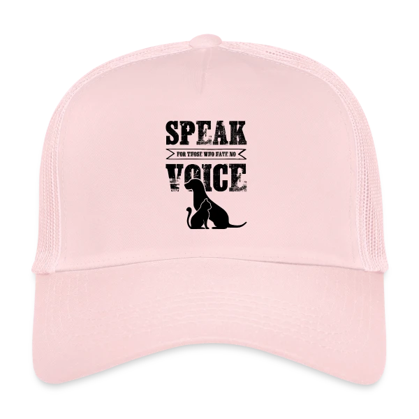 Voix des Animaux sur Casquette trucker