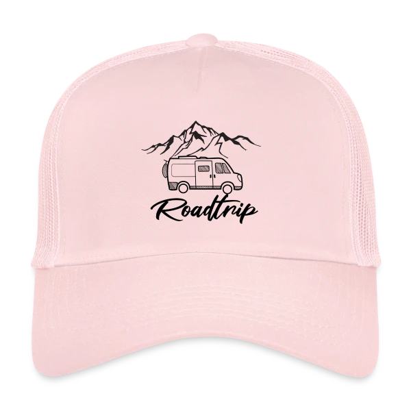 Van Life Montagnes Roadtrip sur Casquette trucker