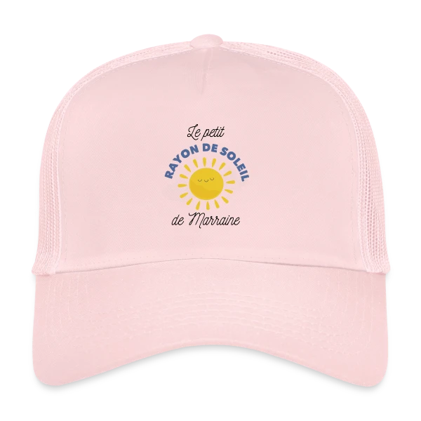 Marraine : Mon Rayon de Soleil sur Casquette trucker