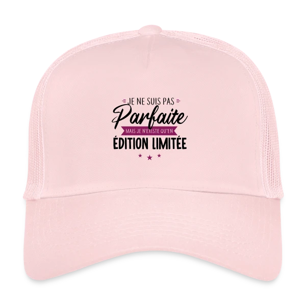 Femme "Je Suis Une Édition Limitée" sur Casquette trucker