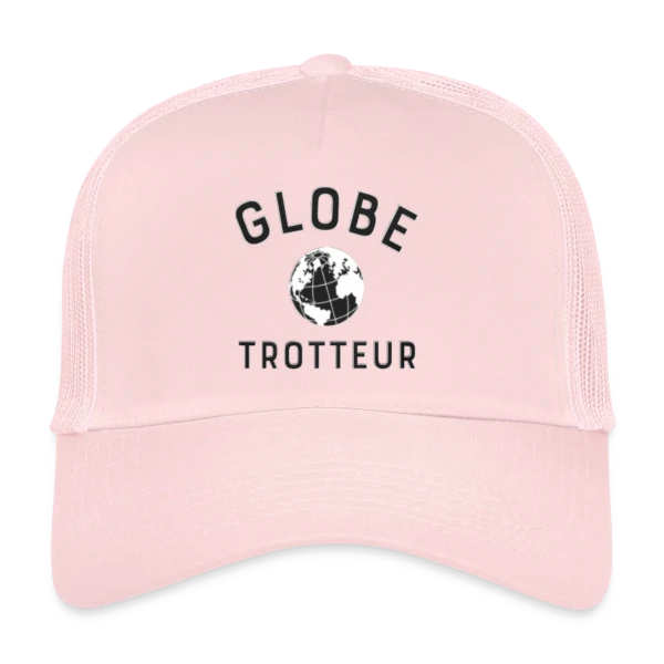 Globe Trotteur Humour sur Casquette trucker