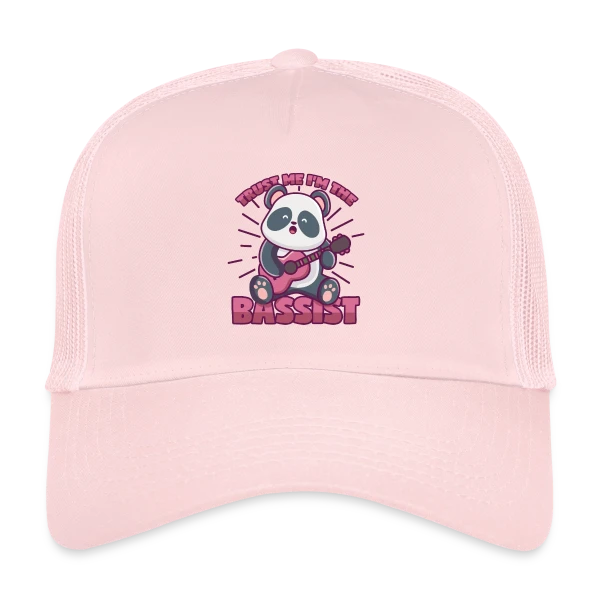 Panda Bassiste Confiance sur Casquette trucker