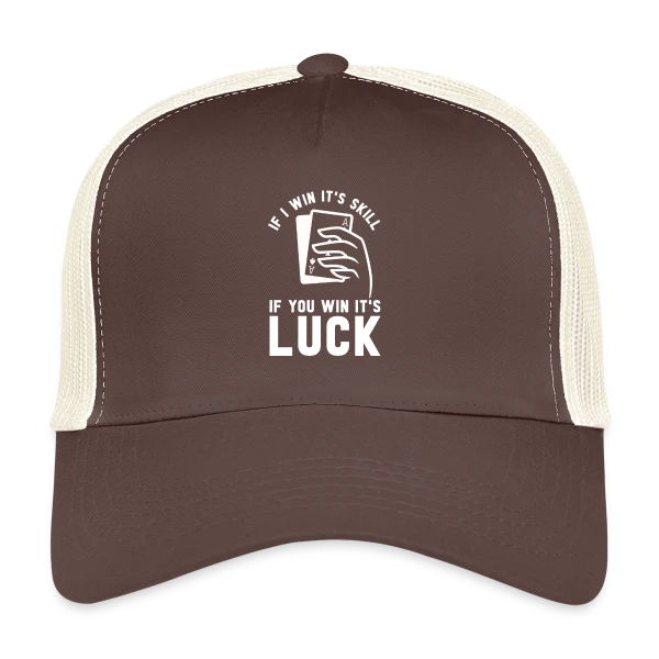 Maître du Poker : Texas Hold'em sur Casquette trucker