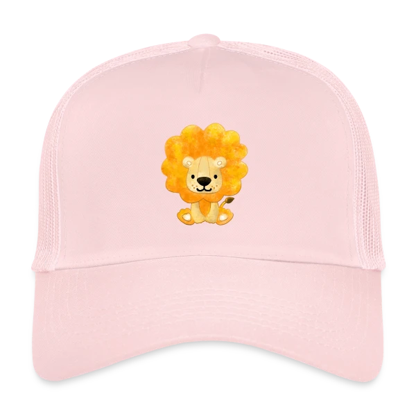Petit Lionceau Mignon sur Casquette trucker