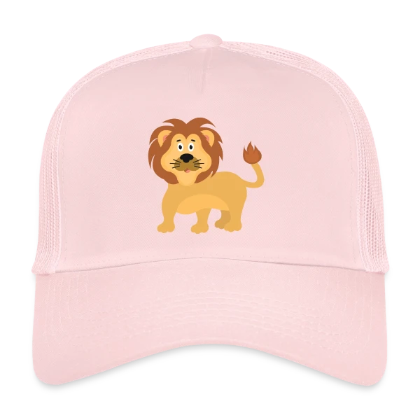 Petit Lion Mignon sur Casquette trucker