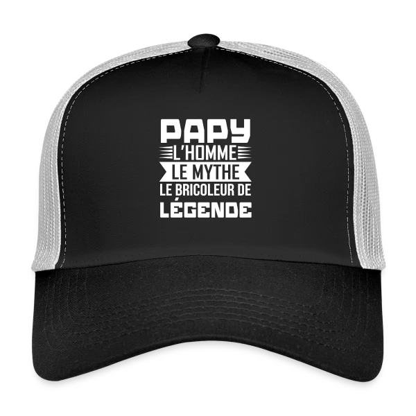 Papy Bricoleur de Légende sur Casquette trucker