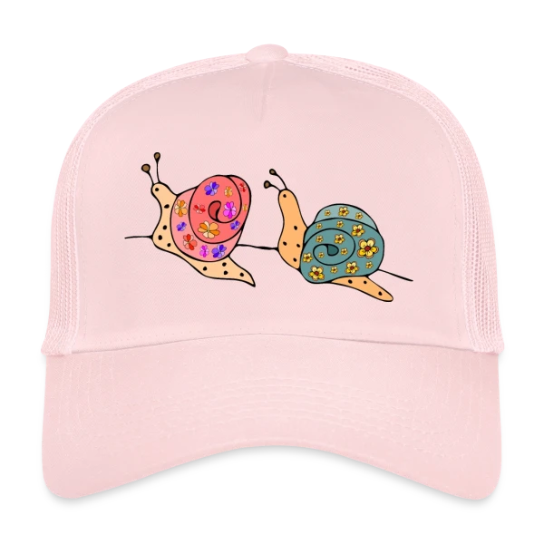 L'Escargot Chic sur Casquette trucker