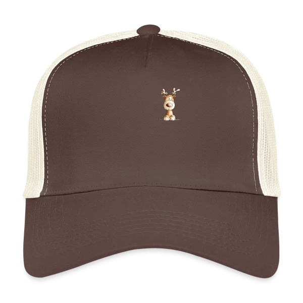 Petit renne de Noël "Ho Ho Ho" - Modartis sur Casquette trucker