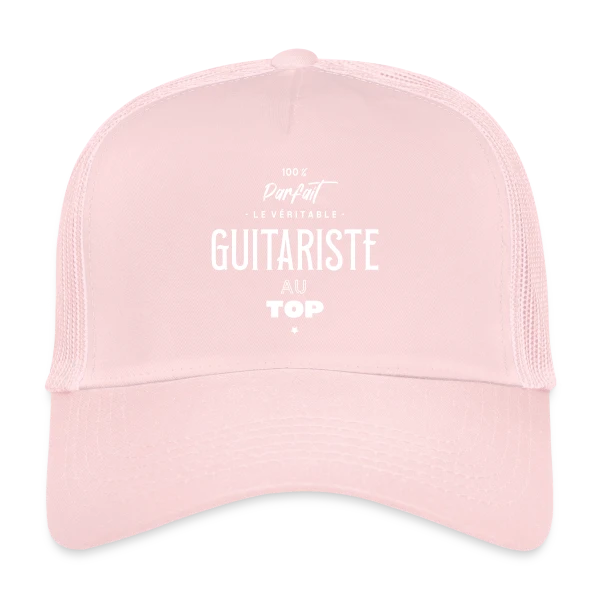 Guitariste Virtuose sur Casquette trucker