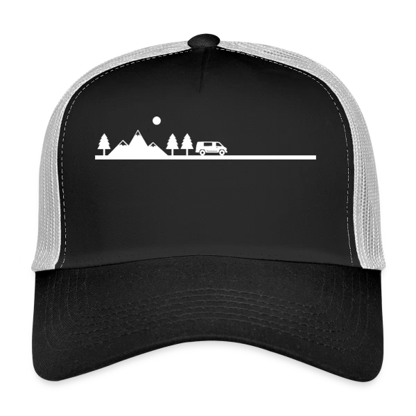 Aventure Van Life Paysage sur Casquette trucker
