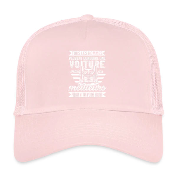 Chauffeur Routier : Les Meilleurs Pilotent un Poids Lourd ! sur Casquette trucker