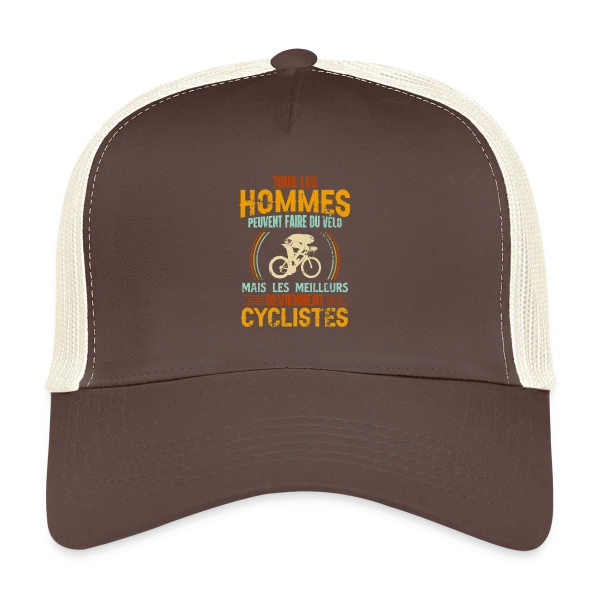 Humour Cycliste - Les Meilleurs Sont Cyclistes sur Casquette trucker