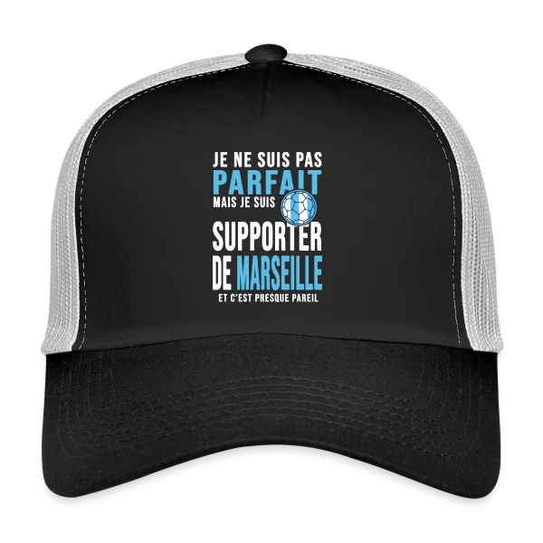Supporter de l'OM : Humour Marseillais sur Casquette trucker