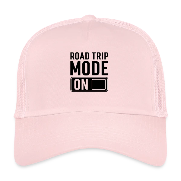 Mode Road Trip Activé sur Casquette trucker