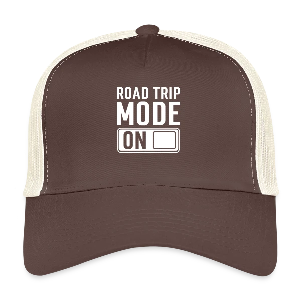 Citation Roadtrip Aventure sur Casquette trucker