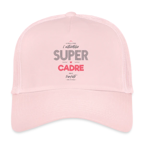 L'Authentique Super Cadre sur Casquette trucker
