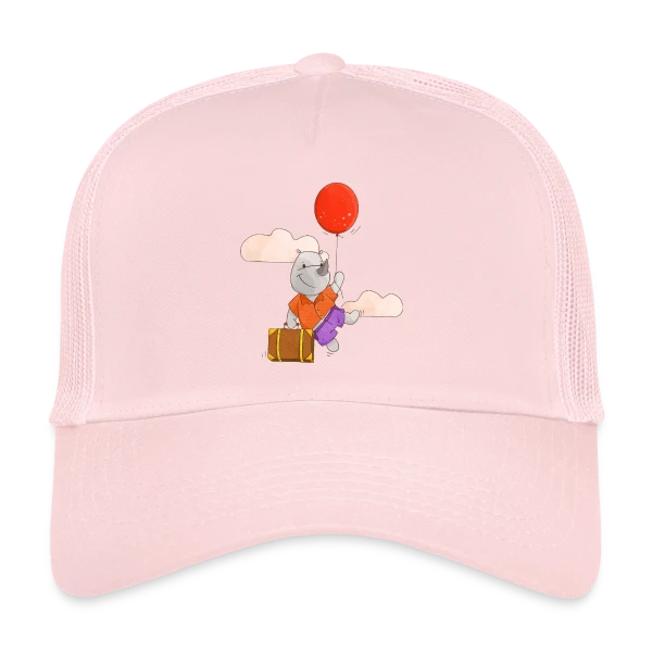 Rhinocéros Volant Ballon sur Casquette trucker