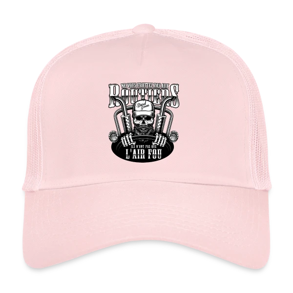 Attention aux Routiers - Humour du Bitume sur Casquette trucker