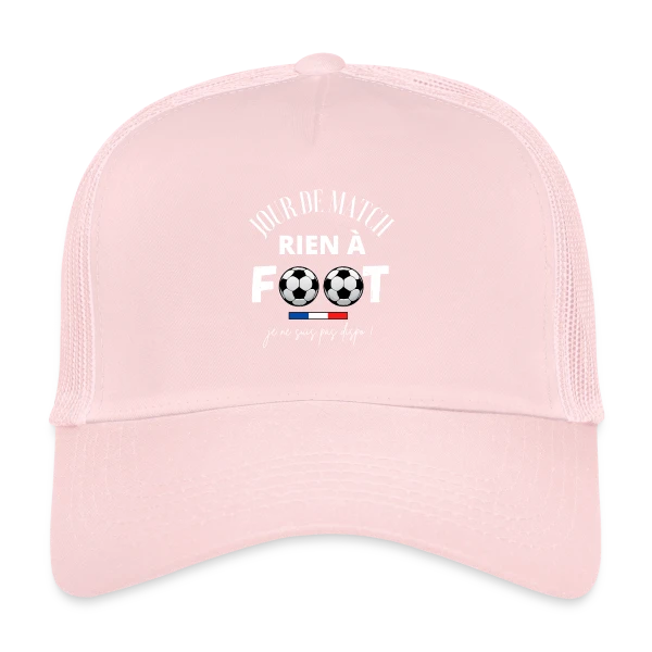 Jour de Match : Je Ne Suis Pas Dispo sur Casquette trucker