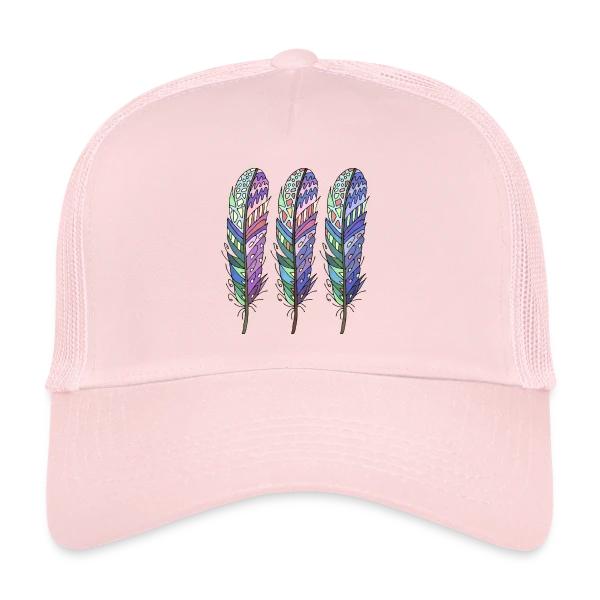 L'Envol des Plumes sur Casquette trucker