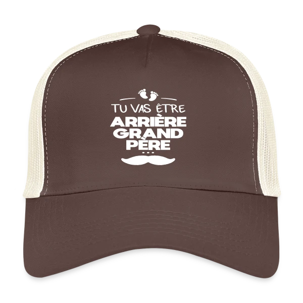 Le Super Futur Arrière-Grand-Père sur Casquette trucker