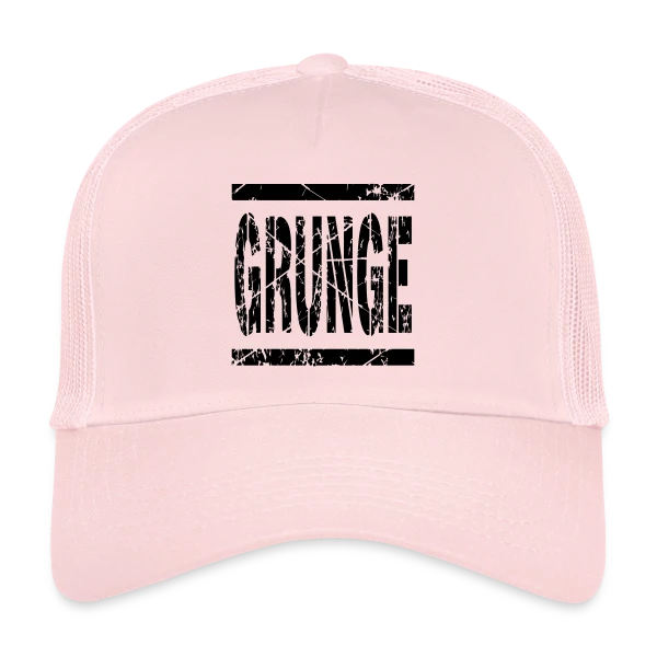 Grunge Effet Tampon sur Casquette trucker