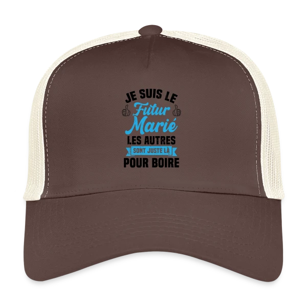 Futur Marié Humour EVG sur Casquette trucker