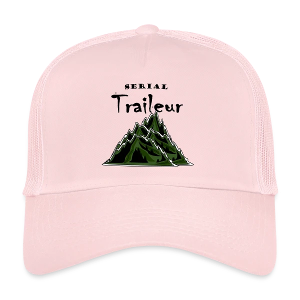Serial Traileur sur Casquette trucker