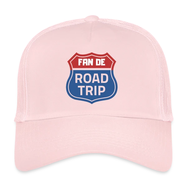Écusson Fan de Road Trip sur Casquette trucker