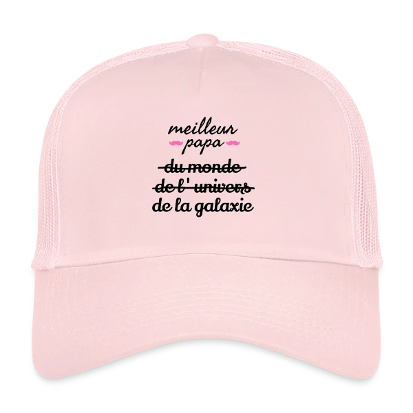 'Meilleur Papa du Monde' - La Déclaration Ultime sur Casquette trucker