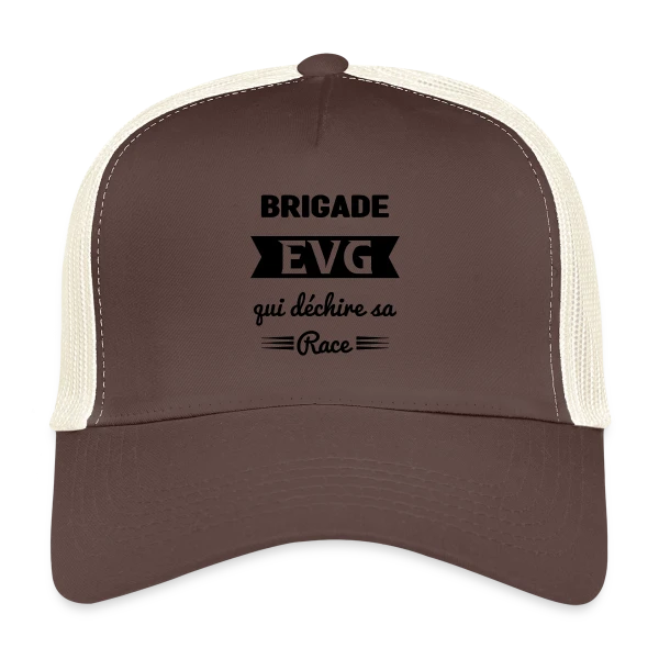 Brigade EVG qui déchire sur Casquette trucker