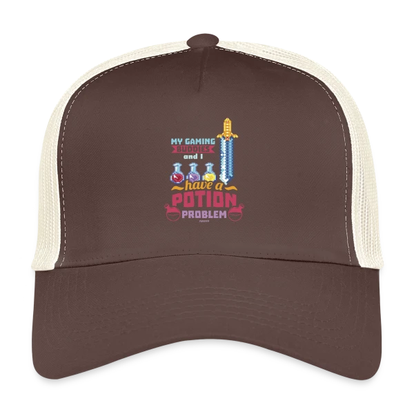 Game Nerd - Console Gaming & Manette sur Casquette trucker