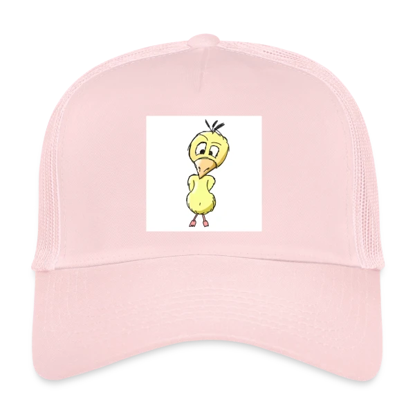 Caneton Timide et Drôle sur Casquette trucker
