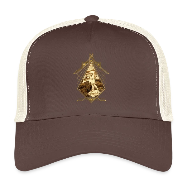 Lyon Art Déco Doré sur Casquette trucker
