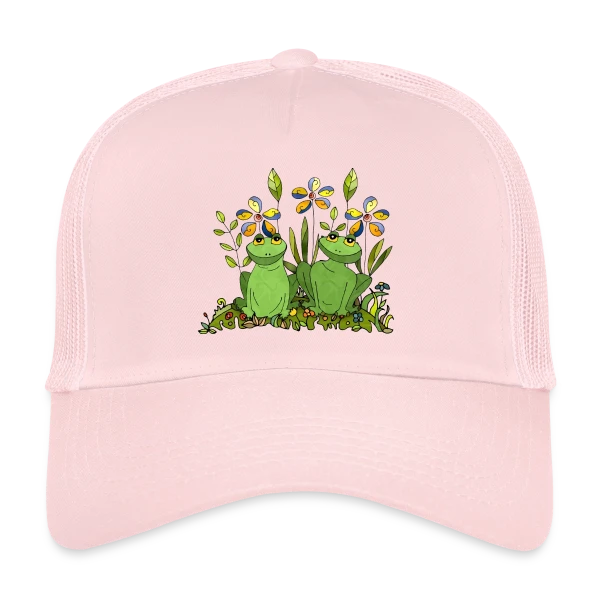 Craquant Motif Grenouille sur Casquette trucker