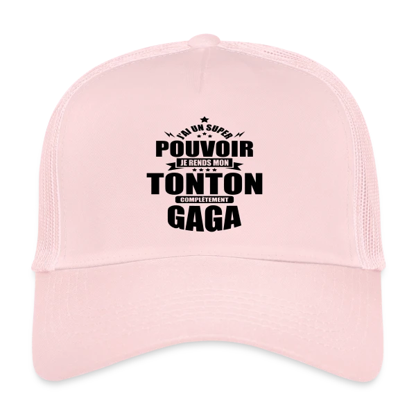 Humour Tonton : Je Rends Mon Tonton Gaga sur Casquette trucker
