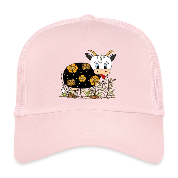La Vache Joyeuse sur Casquette trucker