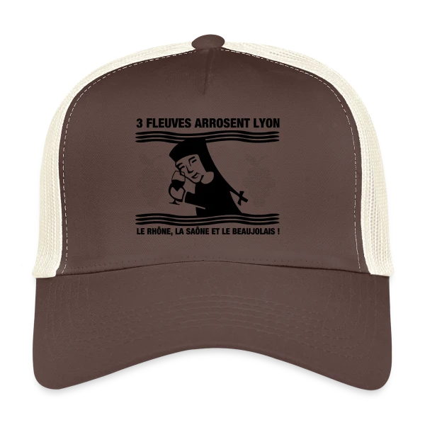 Lyon Fleuves & Beaujolais sur Casquette trucker