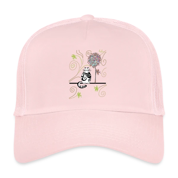 Mon Chat Adoré sur Casquette trucker