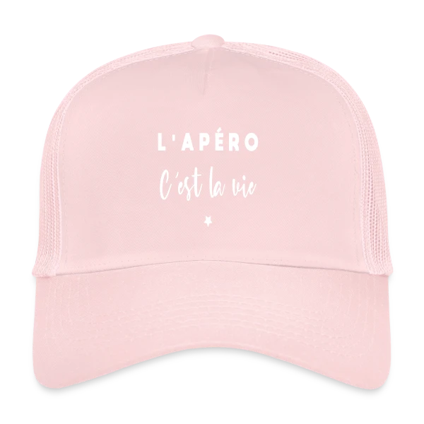 L'Apéro C'est la Vie sur Casquette trucker
