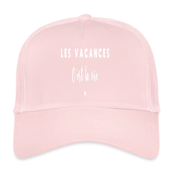 Les Vacances, C'est la Vie : Évasion et Humour sur Casquette trucker