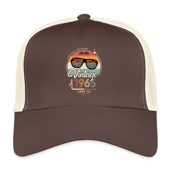 Vintage Depuis 1965 : L'Année de Votre Légende sur Casquette trucker