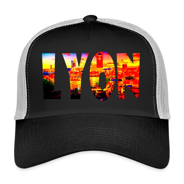 Lyon Cité Vibrante sur Casquette trucker