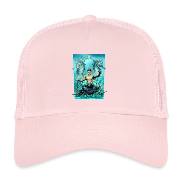 Vague Aquatique sur Casquette trucker