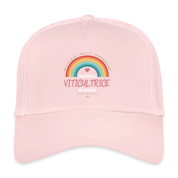 Meilleure Viticultrice du Monde sur Casquette trucker